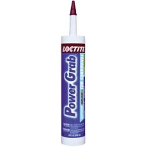 Henkel Consumer Adhesives 104824 Power Grab Tub Surround 10 Oz Wh-Pack of 4