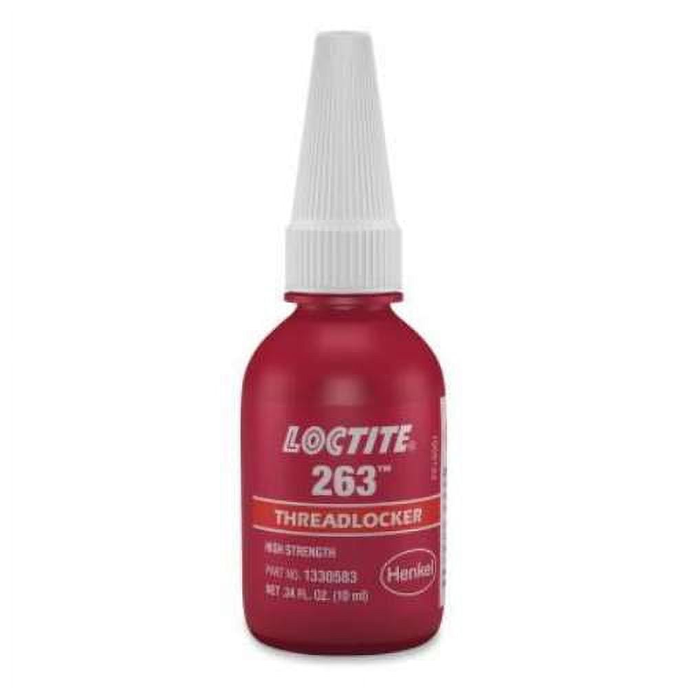 Henkel Corporation 263 High Strength Red Threadlocker, 10 ml, Bottle ...