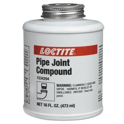 Henkel Corporation Pipe Joint Compound, 1 pt Can, Black - 1 EA (442-1534294)
