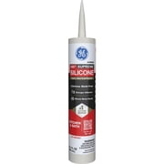 Henkel Silicone Kitchen & Bath Sealant - Weather-Resistant - 1 Pack, Almond, 10 oz