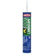 6-pack Henkel PL 500 Landscape Block Construction Adhesive - 6 Pack, 28 oz, Beige   Residential Use, Standard Application