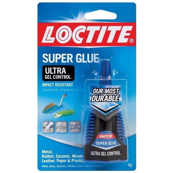 Henkel-Loctite 1674435 8 Pack 4 Gram Super Glue Ultra Gel Control, Clear