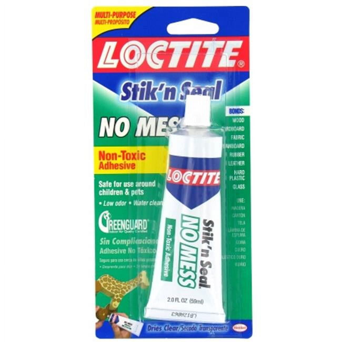 HenkelLoctite 212220 12 Pack 2 oz. Stik'N Seal Indoor Adhesive, Clear