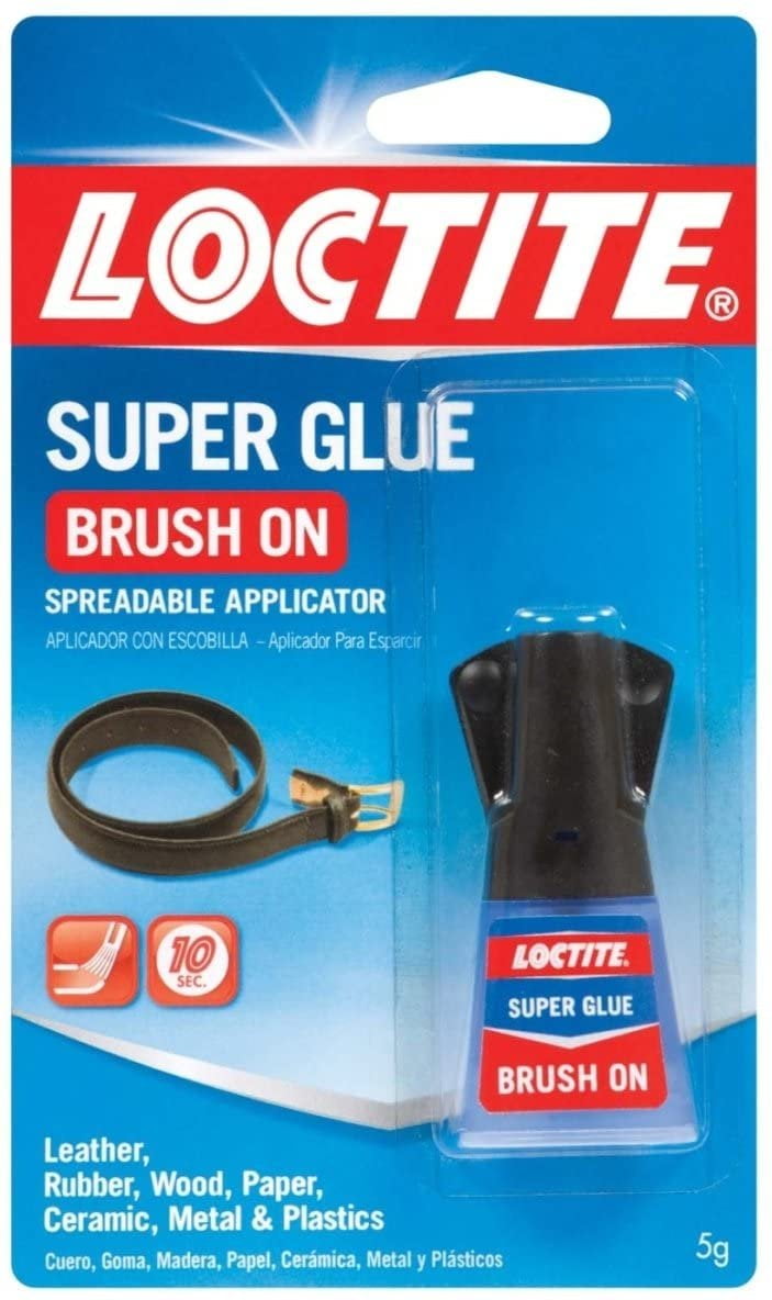 Henkel-Loctite 852882 4 Pack 5 Gram Brush On Super Glue, Clear