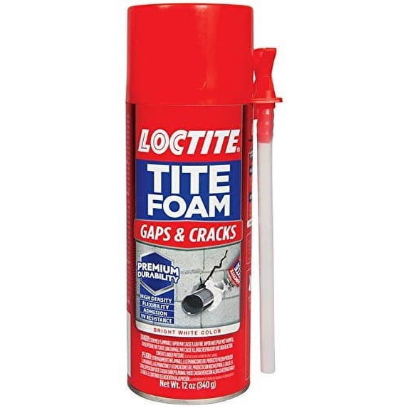 Formula 7 Solution Henkel Loctite Tite Foam White Polyurethane Foam Sealant for Gaps and ...