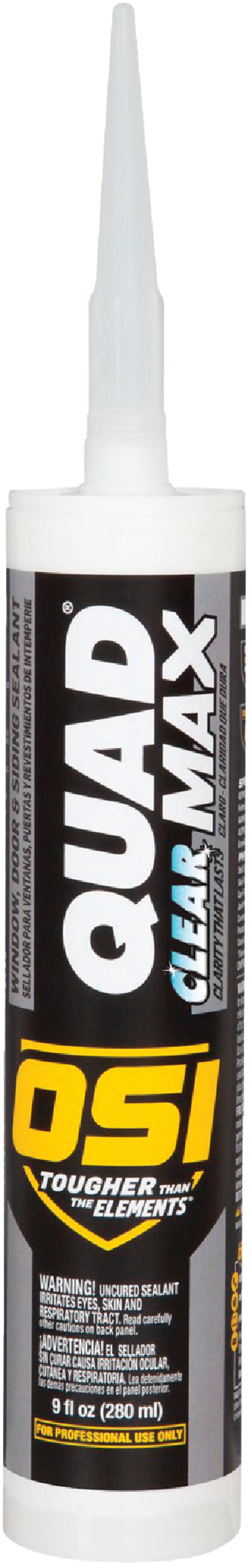 Henkel OSI Quad Max Polymer Sealant 9 Oz., Clear