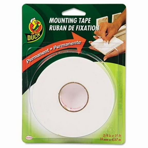 Henkel Permanent Foam Mounting Tape - White - 3/4'' x 15 ft.