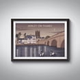 thumbnail image 1 of Henley on Thames Oxfordshire Royal Regatta Rowing Art, Unframed Paper Poster 24x36in, 1 of 1