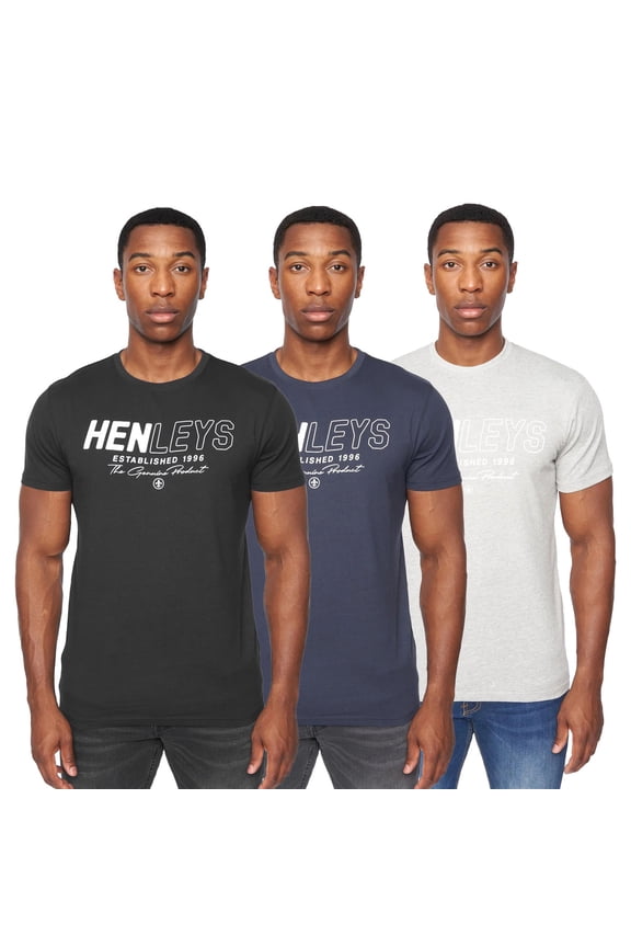 Mens Melvern T-Shirt (Pack of 3)