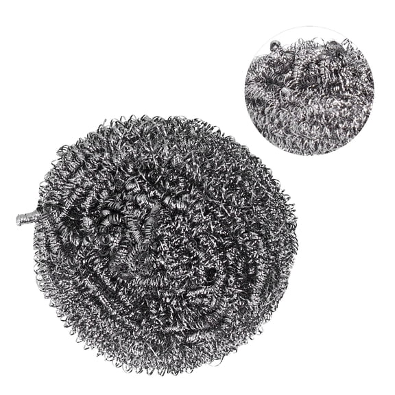 Henmomu Ball,Steel Wire Ball,Stainless Steel Scrubber Ball Scouring Ball For Pot Cleaner Kitchen Tool