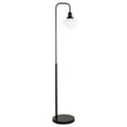 thumbnail image 1 of Henn&Hart 12" Blackened Bronze Metal/Glass Floor Lamp, 1 of 7