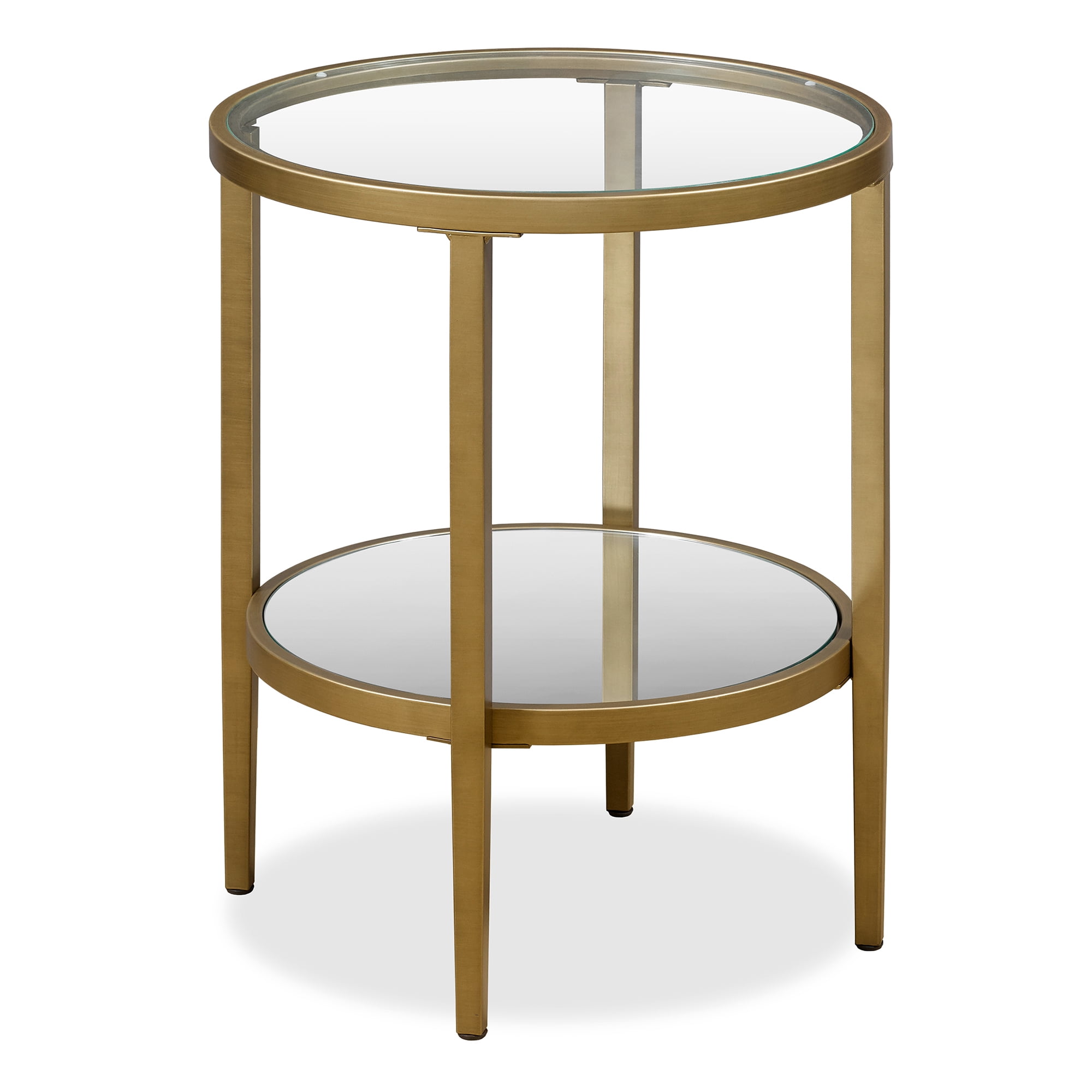 Antique glass side table discount
