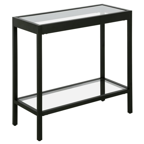 Henn&Hart 24" Black Side Table