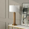 thumbnail image 1 of Henn&Hart 29" Brown/Gold Table Lamp, 1 of 5