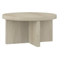 thumbnail image 1 of Henn&Hart 33" Alder White MDF Coffee Table, 1 of 8