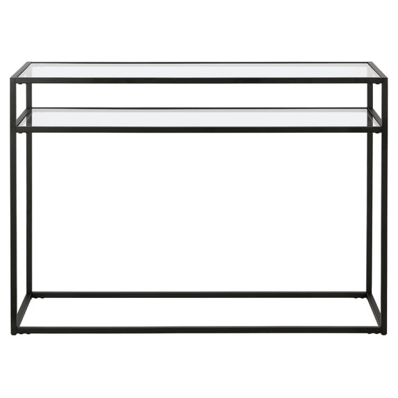 Henn&Hart 42" Black Console Table