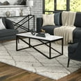 thumbnail image 1 of Henn&Hart 46" Blackened Bronze Metal Coffee Table, 1 of 5