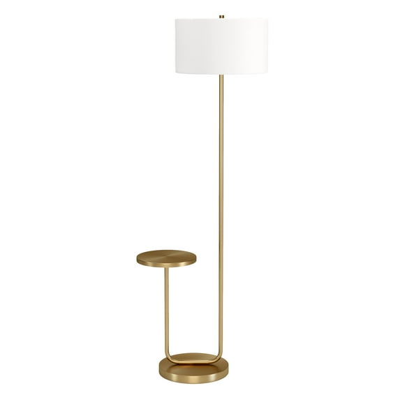 Henn&Hart 65" Gold Floor Lamp