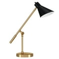 thumbnail image 1 of Henn&Hart 7" Brass Finish Metal Table Lamp, 1 of 8