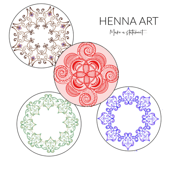 Henna Art: Dexcom G6 Adhesive (20 Pack)