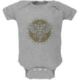 thumbnail image 1 of Henna Mandala Elephant Soft Baby One Piece Heather 12-18 M, 1 of 1