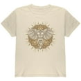 thumbnail image 1 of Henna Mandala Elephant Youth T Shirt Natural YLG, 1 of 1