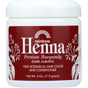 Henna Persian Burgundy 100% Botanical Hair Color & Conditioner, 4oz, 2-Pack