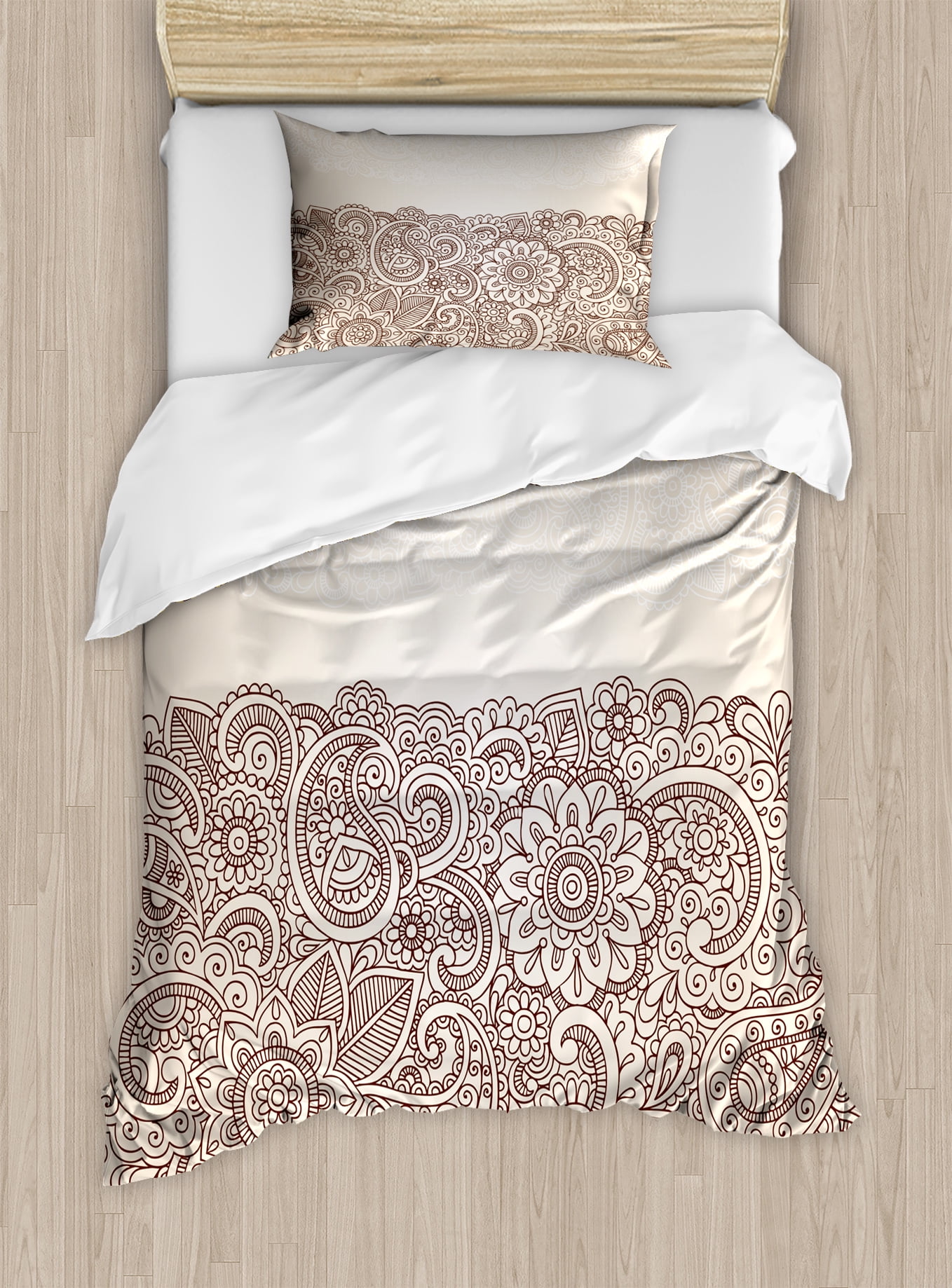 Grandma Nana Pattern Print Duvet Cover Bedding Set