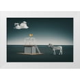 thumbnail image 1 of Hennen, Marcus 18x13 White Modern Wood Framed Museum Art Print Titled - Zebra Style, 1 of 4