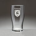 thumbnail image 1 of Hennessey Irish Coat of Arms Tavern Glasses - Set of 4 (Sand Etched), 1 of 3