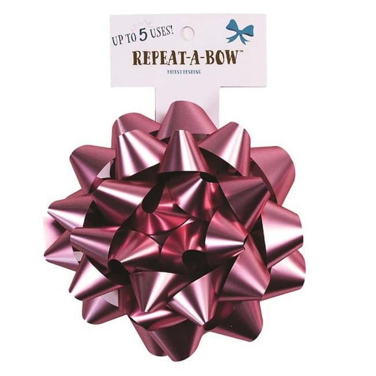 Hennessy Gift Wrap 9100703 Repeat A Bow Gift Bows, Pink - Pack of 4