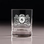 Hennessy Irish Coat of Arms Old Fashioned Tumblers - Set of 4