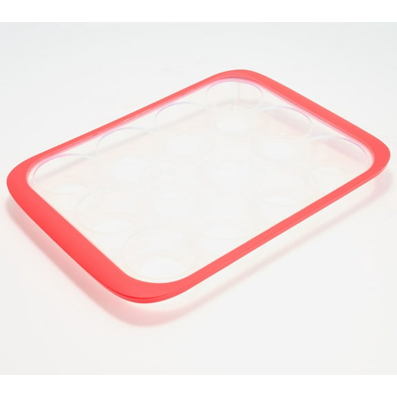 Open Box Henning Lee Look & Cook Silicone 12-Cup Muffin Pan Model K89486