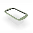 thumbnail image 1 of Henning Lee Look and Cook Clear Silicone Loaf Pan, Moss, 1 of 3