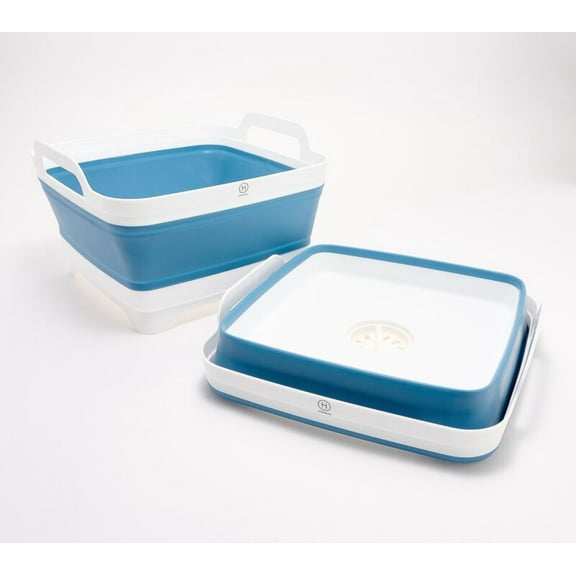 Open Box Henning Lee Set of 2 Collapsible Dish Drainers Model K89000