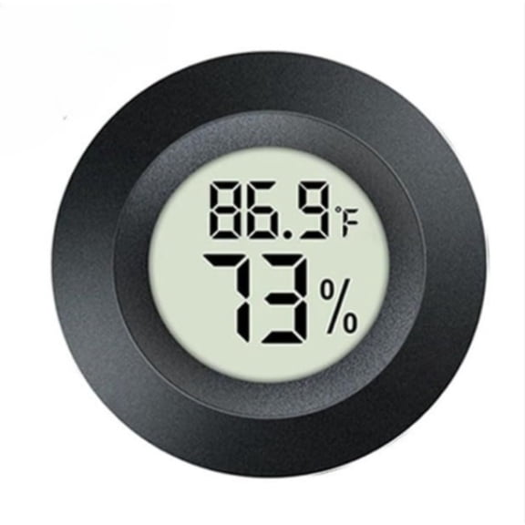 Hennt 2 Pack Digital Thermometer Hygrometer, Indoor Outdoor Humidity Monitor, Reptile Temperature Humidity Gauge for Greenhouse, Humidor, Terrarium, Sealed Jar