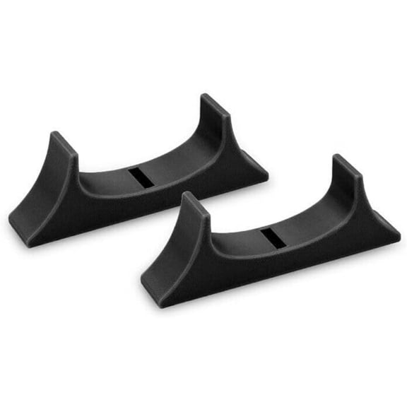 Hennt 2-Pack Universal Controller Stand, Black Display Holder for Game Consoles & Controllers
