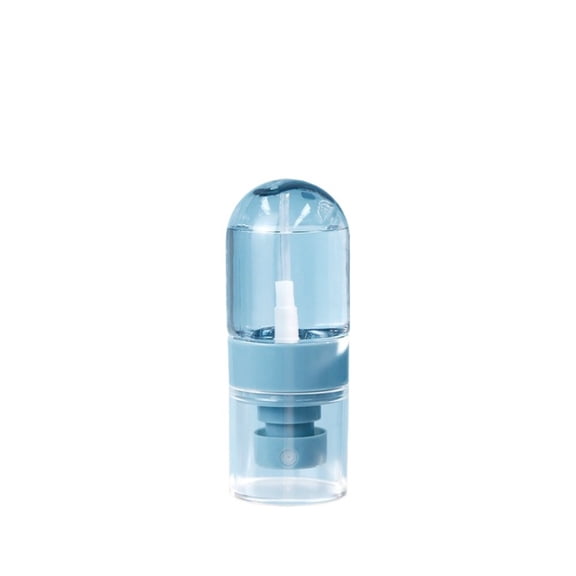 Hennt 5Pcs Portable Upside-Down Spray Bottle, Fine Mist Cosmetic Atomizer for Alcohol & Toner, 1oz/2oz