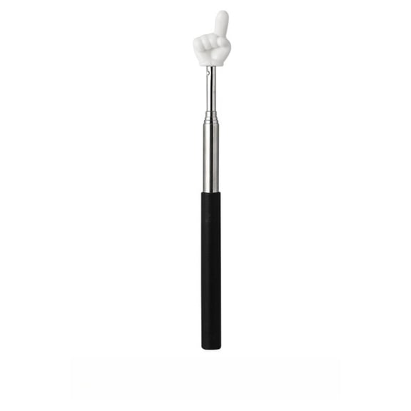 Hennt Telescopic Teacher Pointer Stick, Finger Design Classroom Pointer for Teaching, 6 Colors