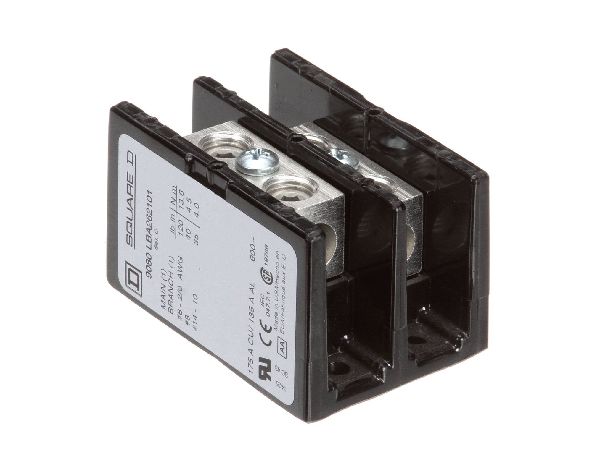 Henny Penny 63097 Terminal Block, 2 Pole