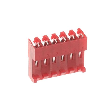 Henny Penny ME10-055 Genuine OEM Connector - 6 Pin, INS-DISP