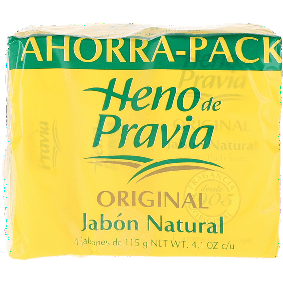Heno de Pravia Heno de Pravia for Women Natural Bath Soap x4 16.4oz (4x4.1oz)