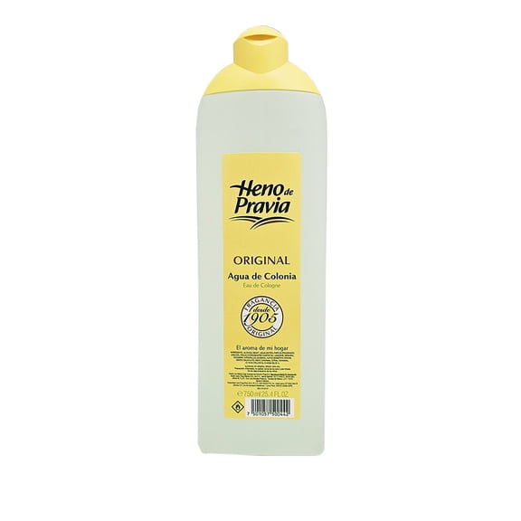 Heno de Pravia Original Eau de Cologne, Refreshing, popular, light and fresh, Made in Spain 750ml 25.4 fl oz