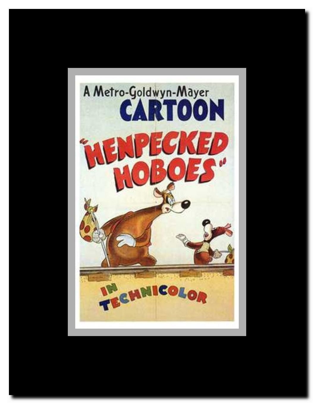 Henpecked Hoboes Framed Movie Poster