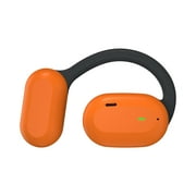 Henpk Clearance Under 5 Bluetooth Earphone Open Ear Headphones 2023 Version, Conduction Headphones Bluetooth 5.3 Accuse Control Wireless Earbuds, Dual 16.2Mm Drivers Deep Bass