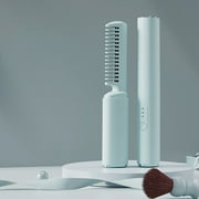 Henpk Clearance Under 5 Home Appliances Home Portable Hair Straightening Comb Wireless Hair Straightener Curling Iron Small Charging Portable Travel