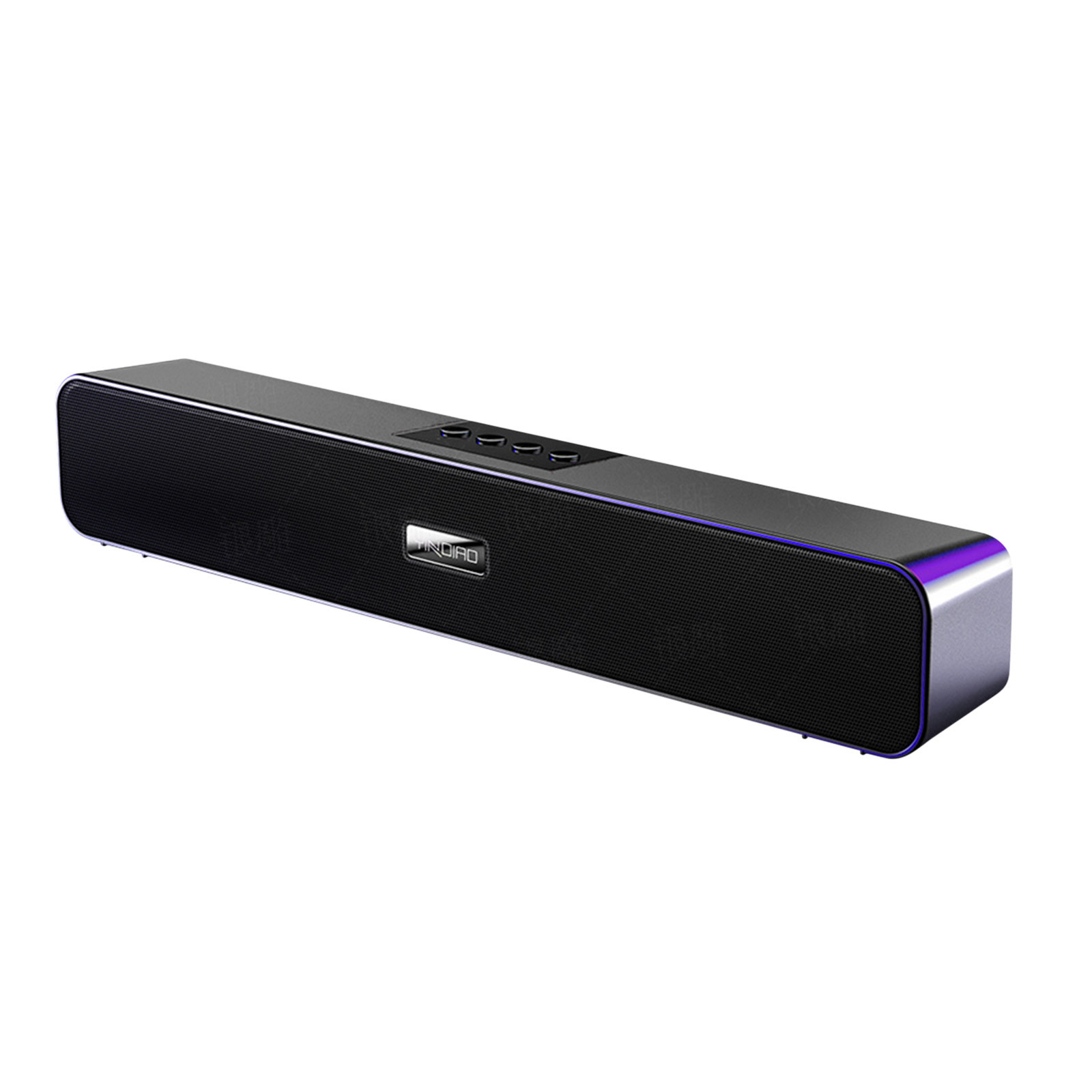 Henpk Clearance Under 5 Sound Bar Bluetooth Small Speaker Subwoofer