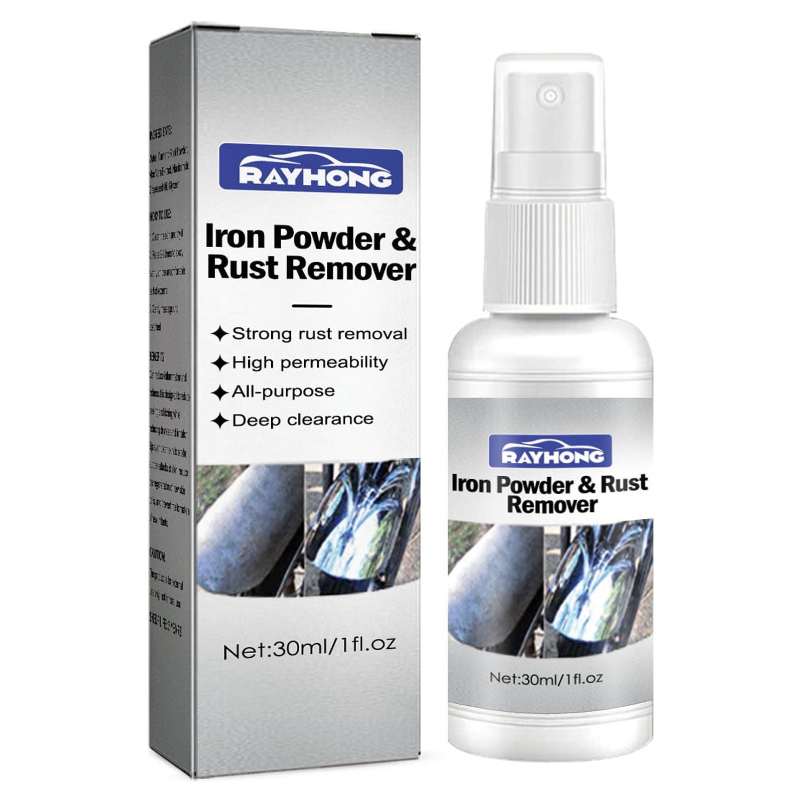 Henpk Home Deals Clearance Under 5 Iron Powder&Rust Remove，Stainless