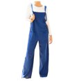 thumbnail image 1 of Henpk Jumpsuits For Women Dressy Plus Size Clearance Summer Womens Jumpsuits And Rompers Women'S Summer Casual Solid Pocket Romper Long Playsuit Strap Button Jumpsuit Blue L, 1 of 8