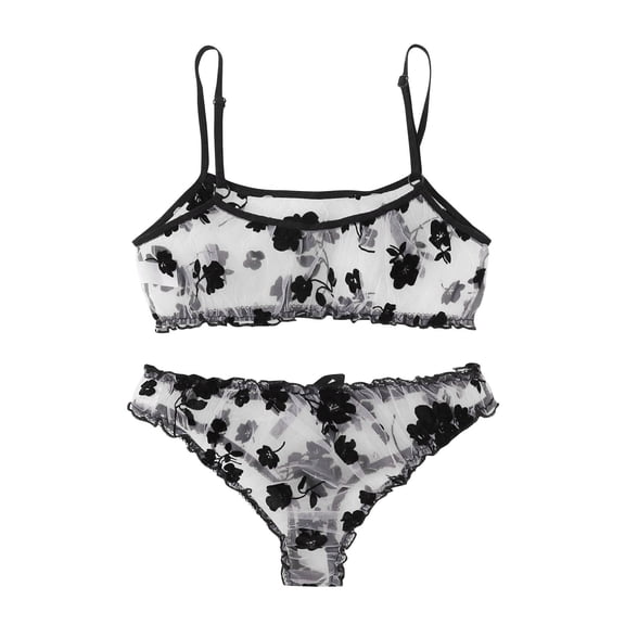 Henpk New Arrivals 2024 Now Trending 2024 Sexy Lingerie For Women Naughty For Sex Lingerie Plus Size Clearance Womens Sexy Tops Shorts Netting Transparent Nightdress Camisole Pajamas Underw Black XXL